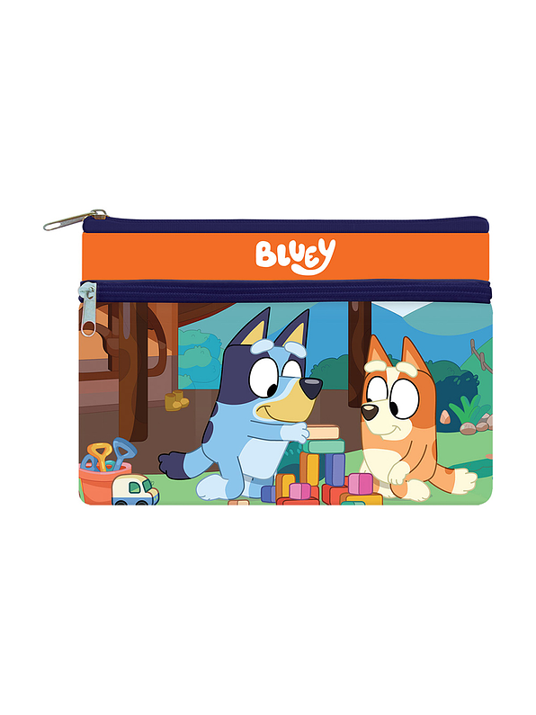 Cartuchera Primavera 2 bolsillos Personajes Niña 19