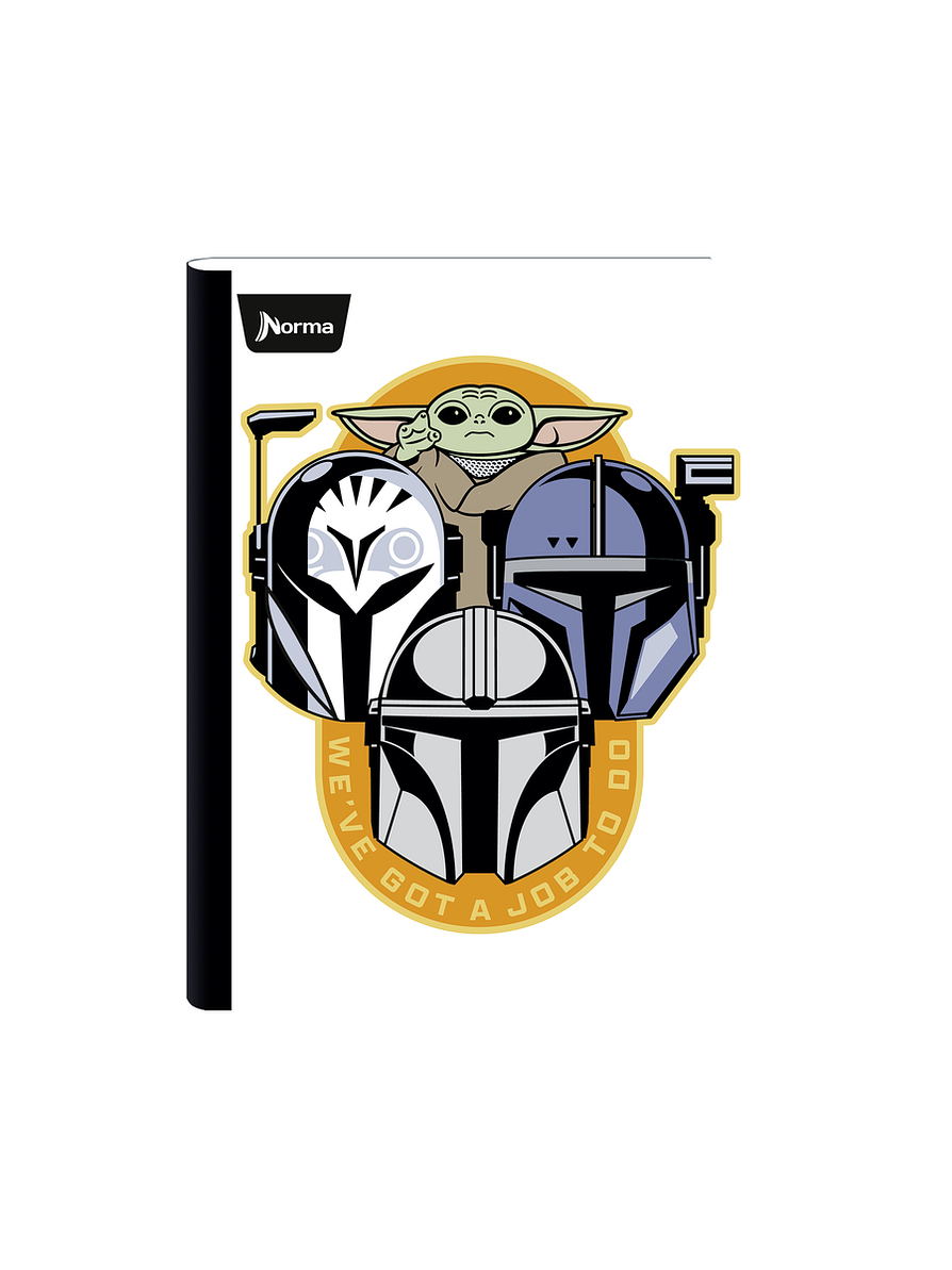 Cuaderno Cosido Norma Star Wars 100 Hojas Lineas 2
