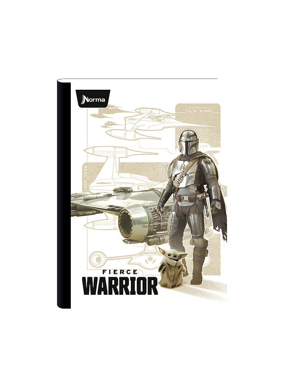 Cuaderno Cosido Norma Star Wars 100 Hojas Lineas 9