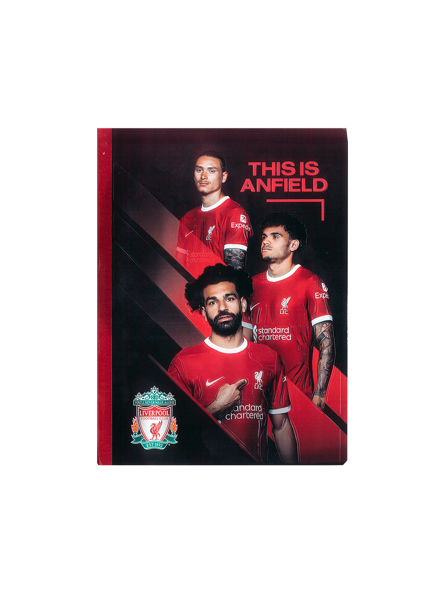 Cuaderno Cosido Liverpool 100 Hojas Cuadros 2
