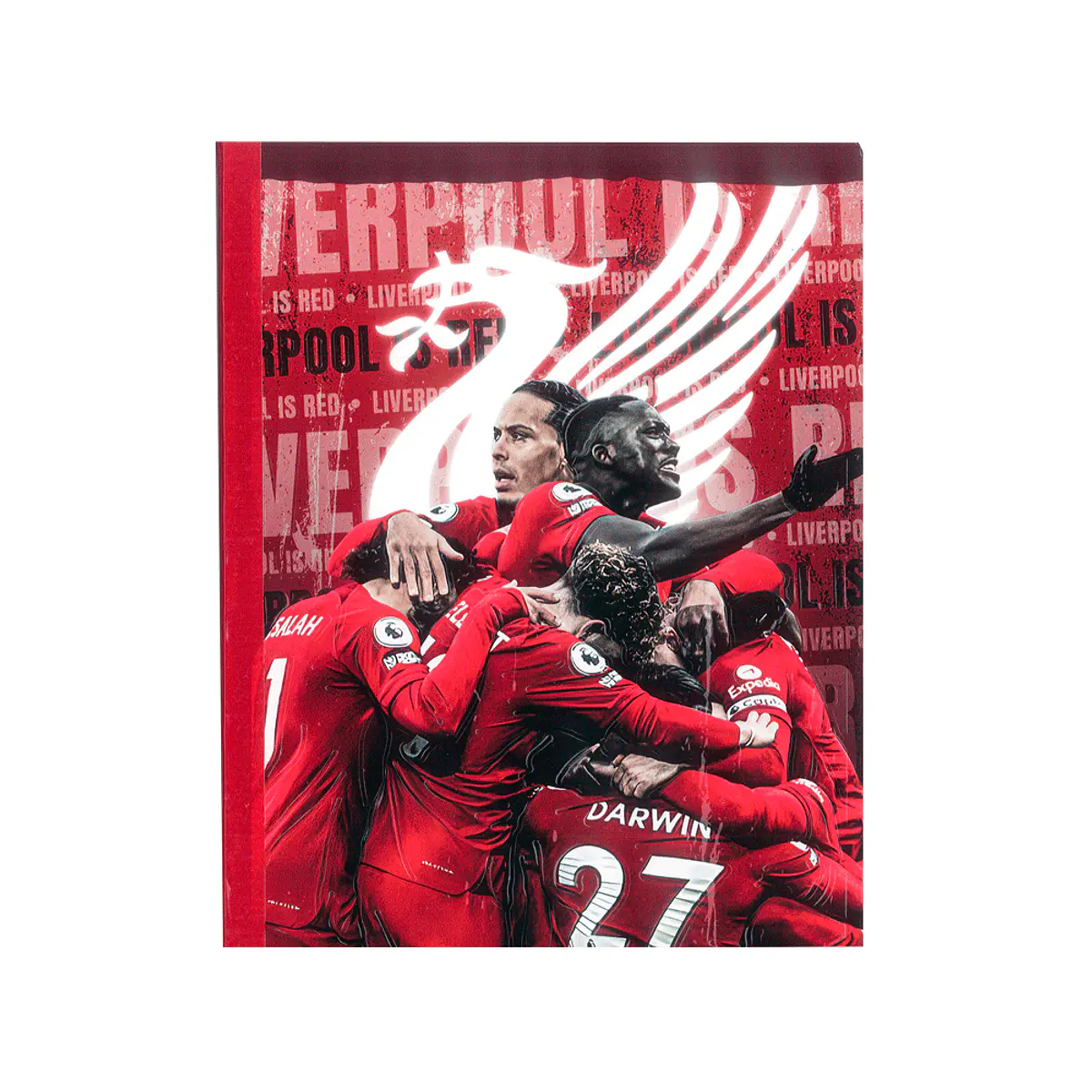 Cuaderno Cosido Liverpool 100 Hojas Cuadros