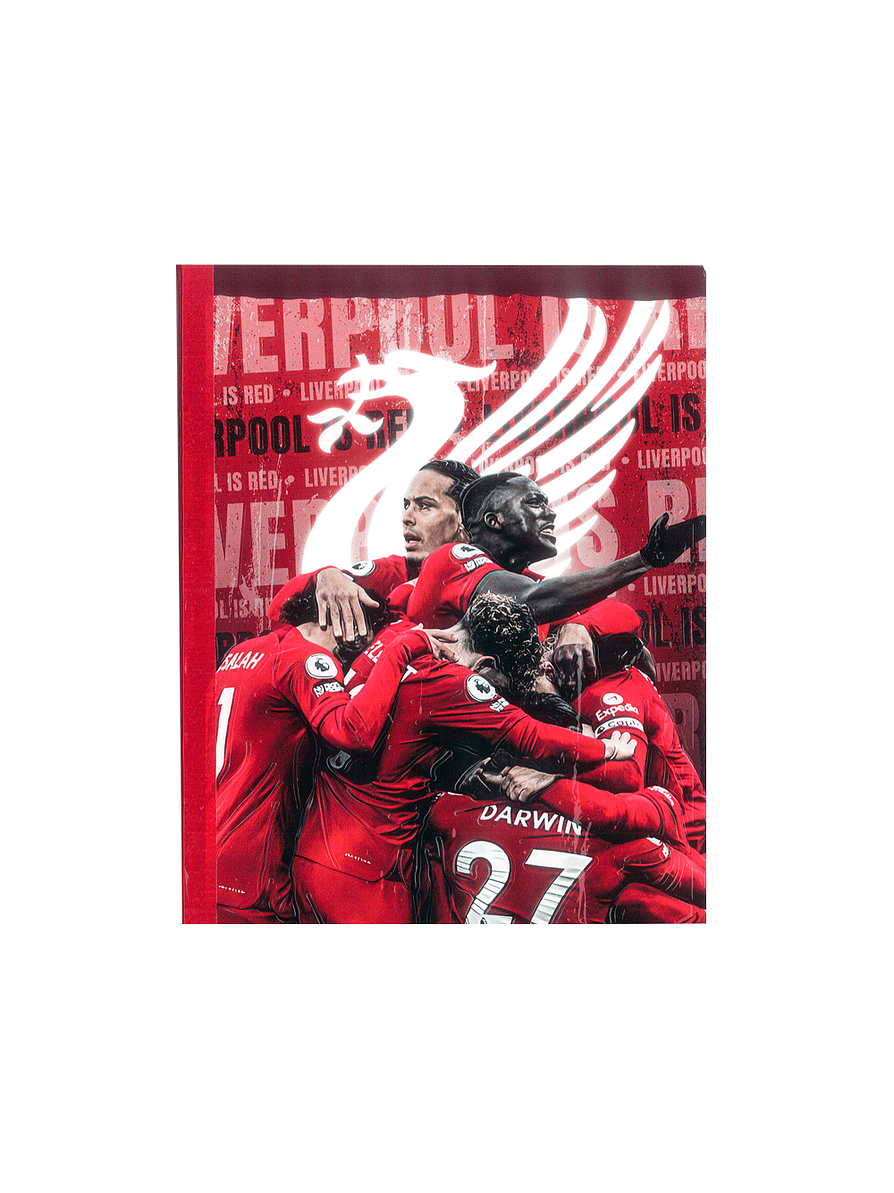 Cuaderno Cosido Liverpool 100 Hojas Cuadros 3