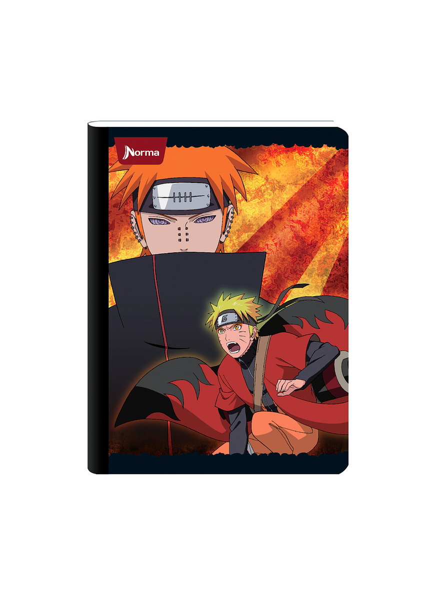 Cuaderno Cosido Naruto 100 Hojas Líneas 3