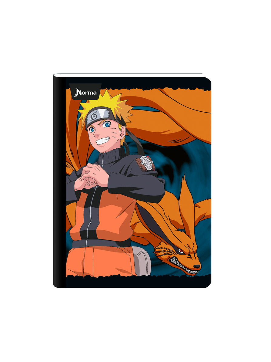 Cuaderno Cosido Naruto 100 Hojas Líneas 5