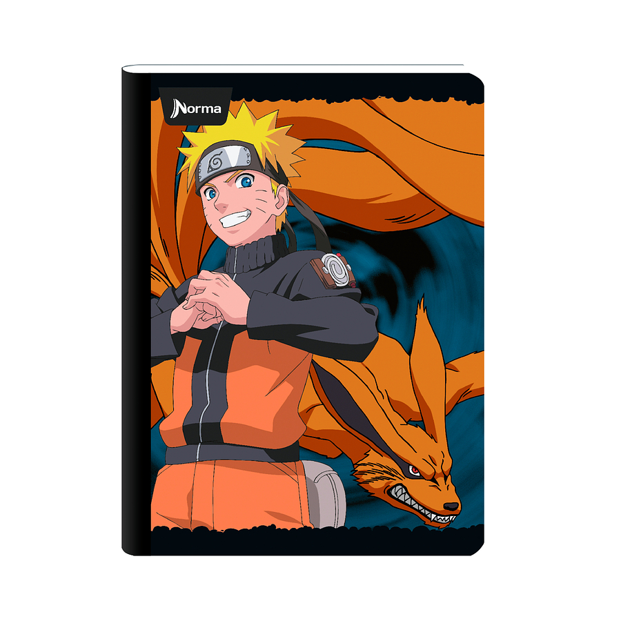 Cuaderno Cosido Naruto 100 Hojas Líneas 5