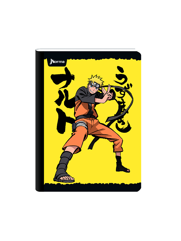 Cuaderno Cosido Naruto 100 Hojas Líneas 7