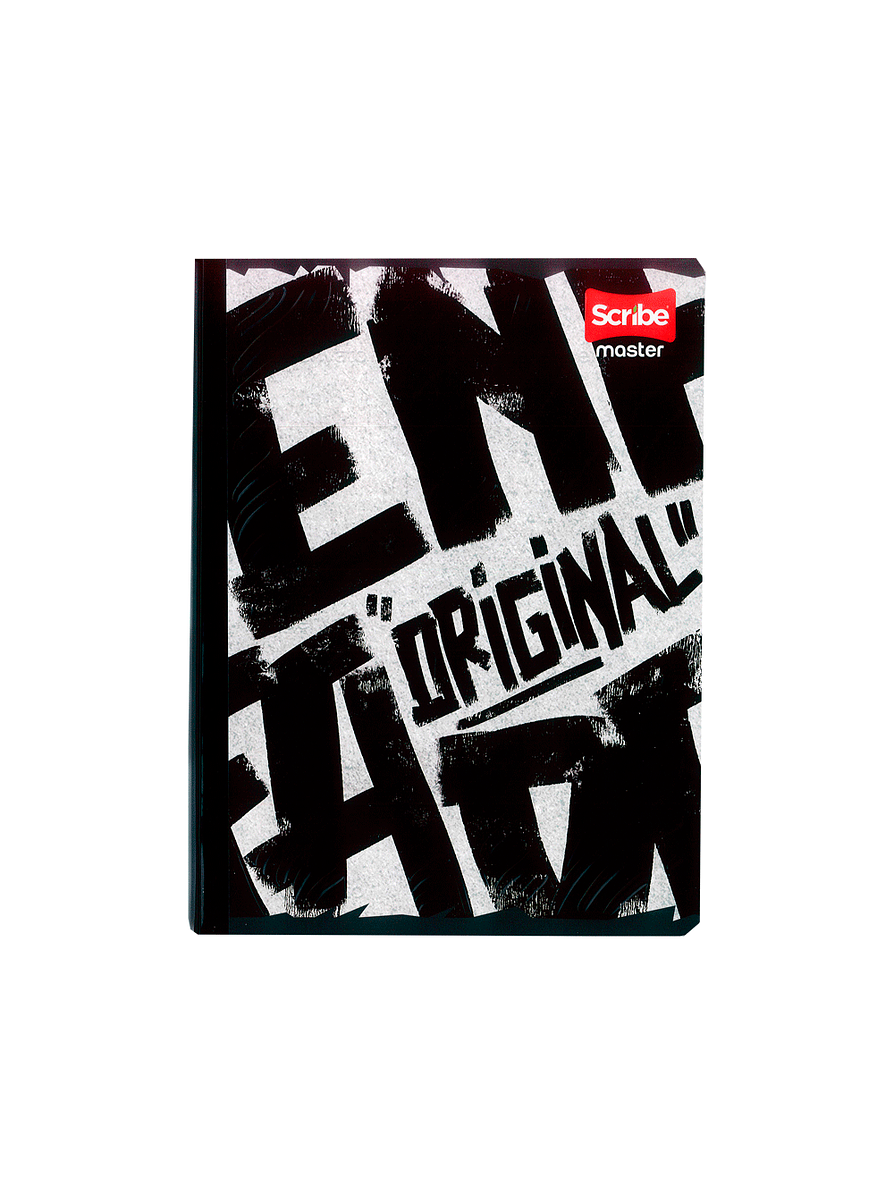 Cuaderno Cosido Masculino Master Mas 100 Hojas Cuadros  6