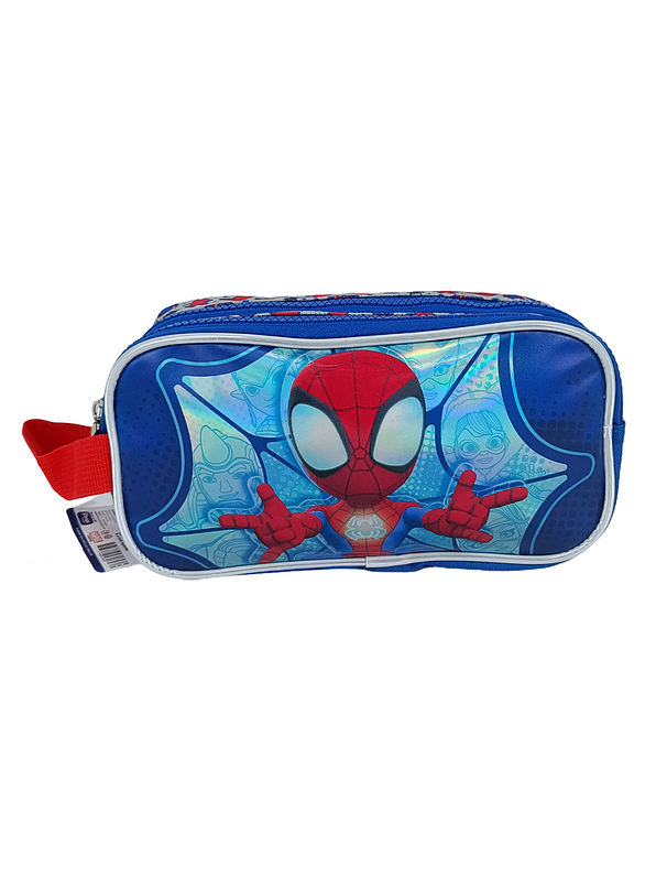 Cartuchera Primavera Premium 2 Bolsillos Spidey  2