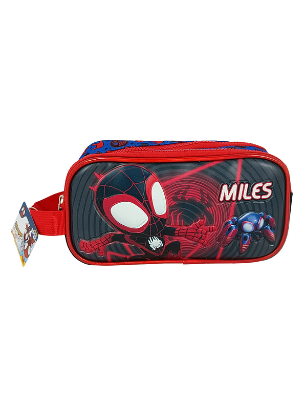 Cartuchera Primavera Premium 2 Bolsillos Spidey  1