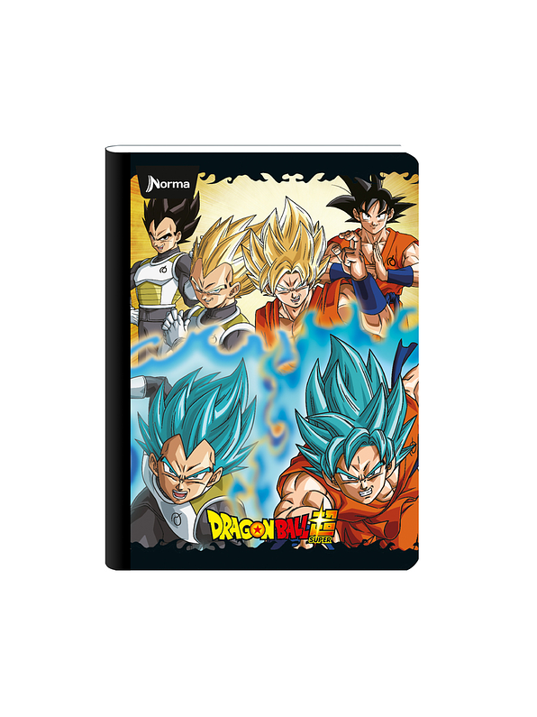 Cuaderno Cosido Dragón Ball Z 50 Hojas Lineas 8
