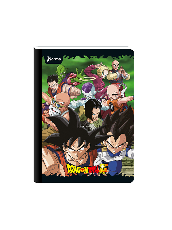 Cuaderno Cosido Dragón Ball Z 50 Hojas Lineas 12