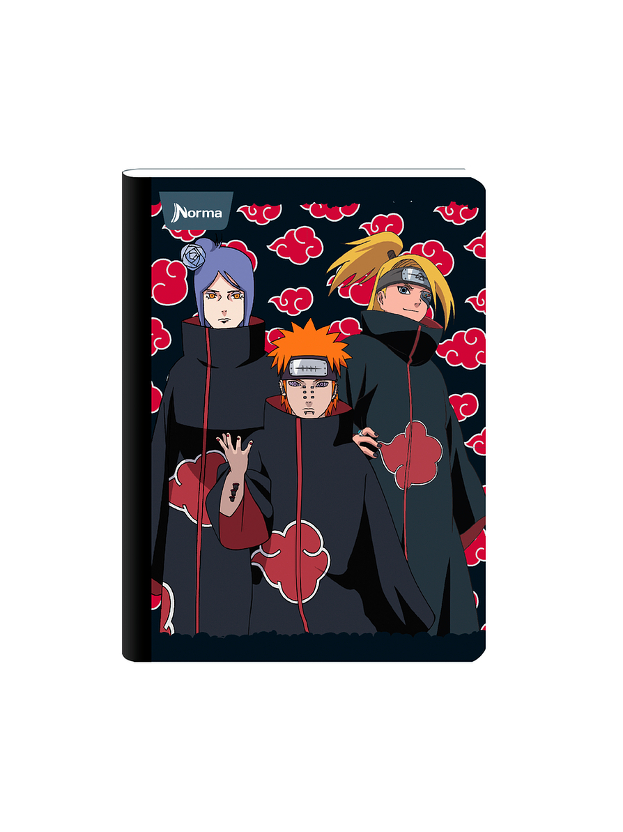 Cuaderno Cosido Naruto 50 Hojas Líneas  10