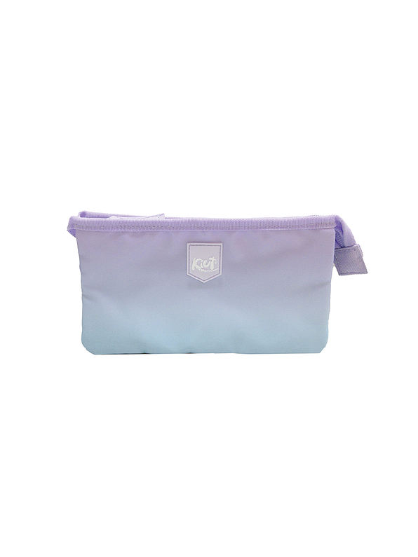 Cartuchera Kiut 3 Bolsillos Aurora Boreal  1