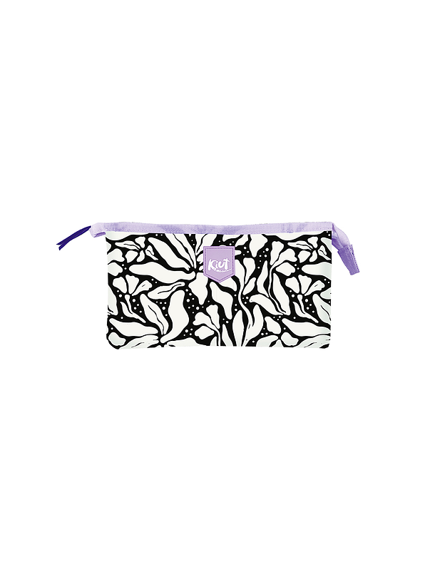 Cartuchera Kiut 3 Bolsillos Dark Paradise  1