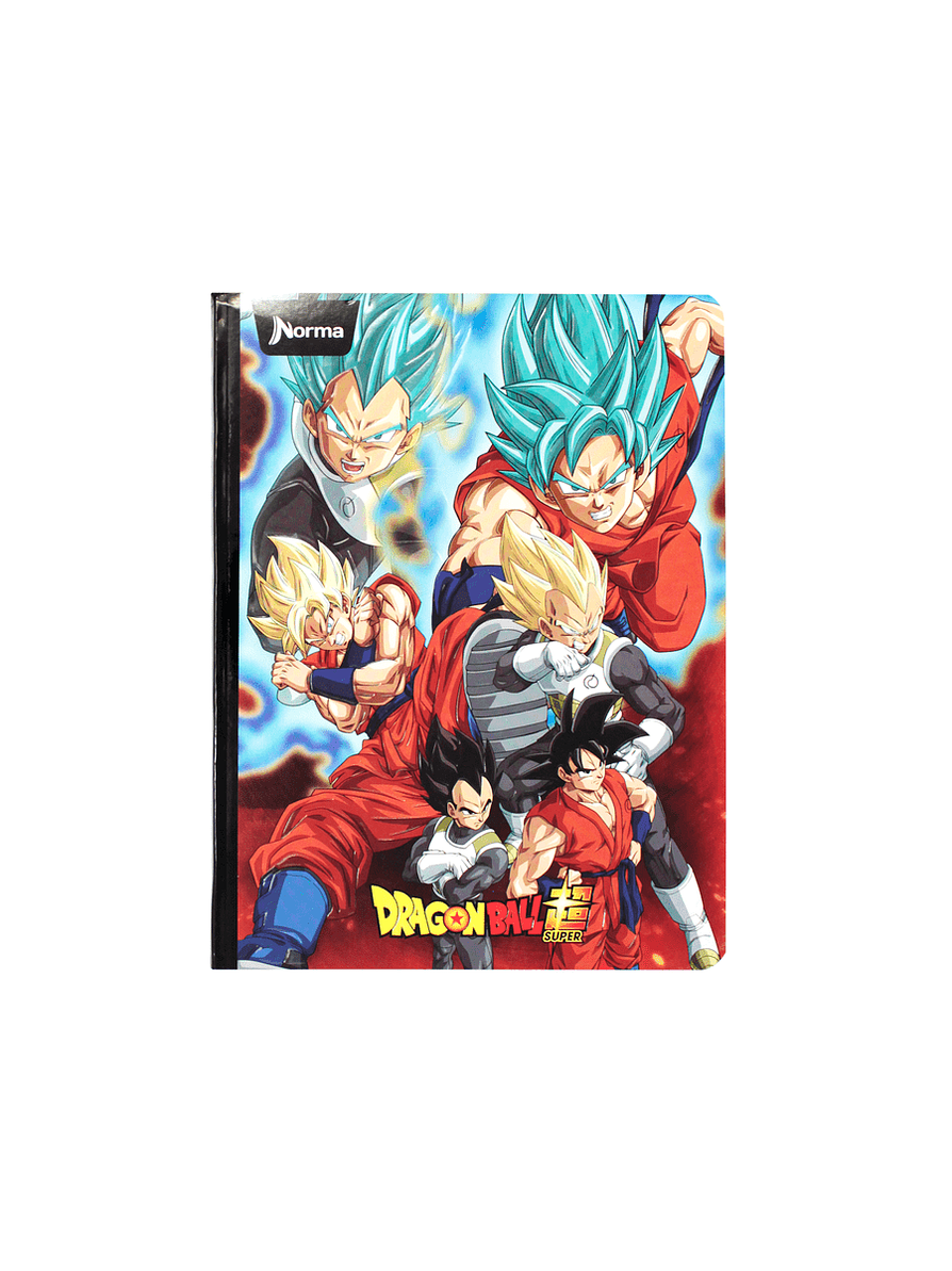 Cuaderno Cosido Dragon Ball Z 100 Hojas Líneas  1