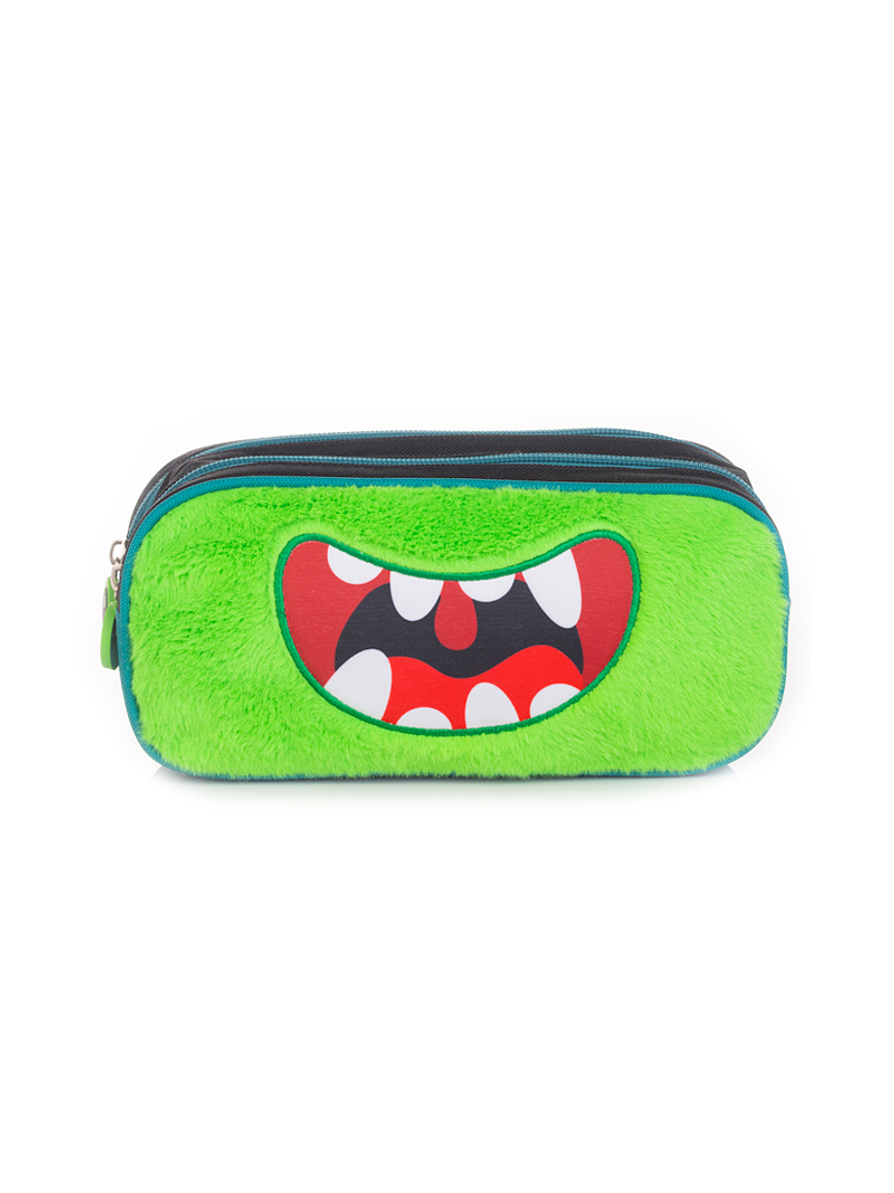 Cartuchera Scribe Kids Monster Verde 1