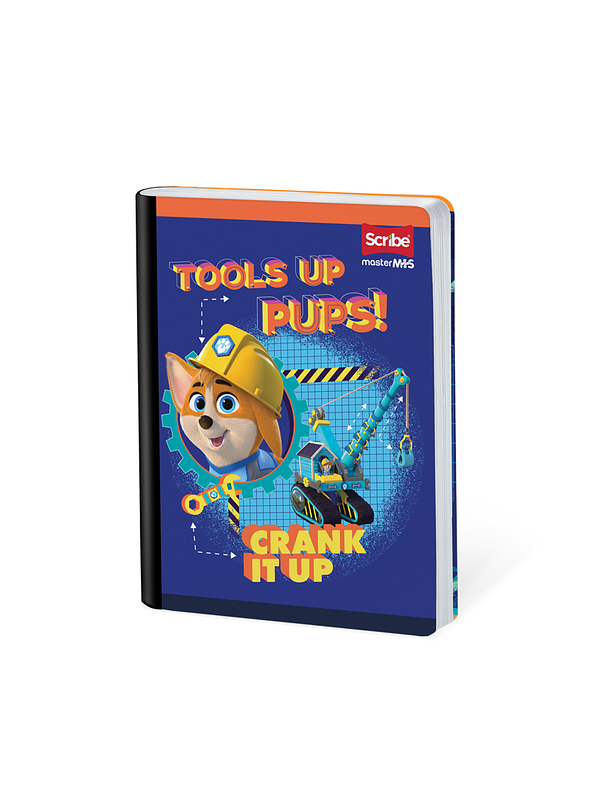 Cuaderno Cosido Pupstruction 100 Hojas Líneas 1