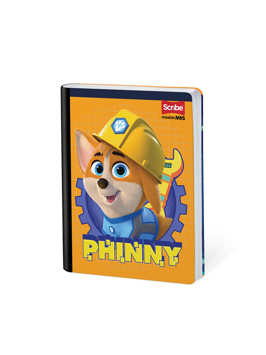 Cuaderno Cosido Pupstruction 100 Hojas Líneas 5