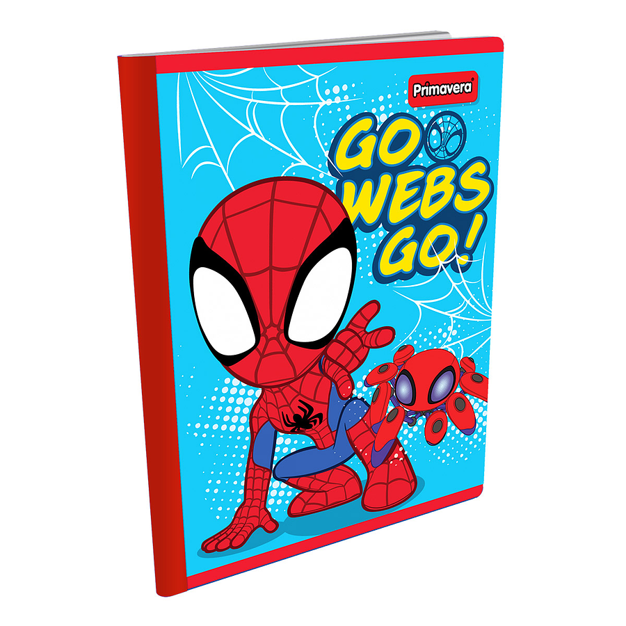 Cuaderno Cosido Spidey Marvel 50 Hojas Cuadros  5