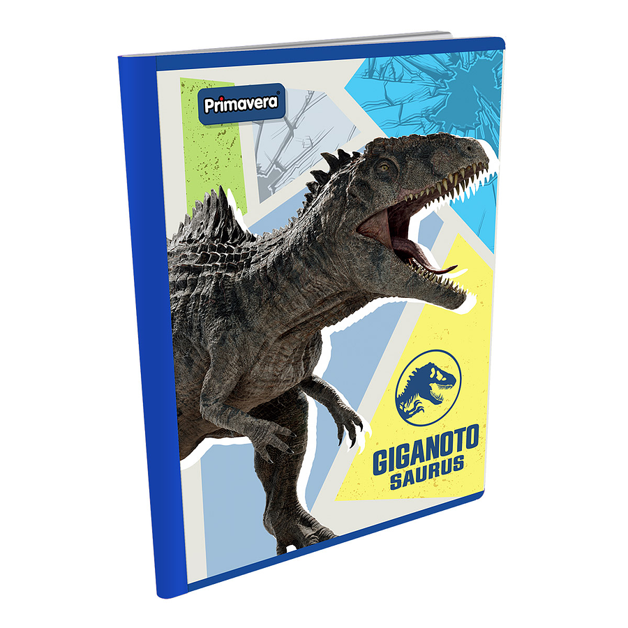 Cuaderno Cosido Jurassic World 100 Hojas Cuadros  3