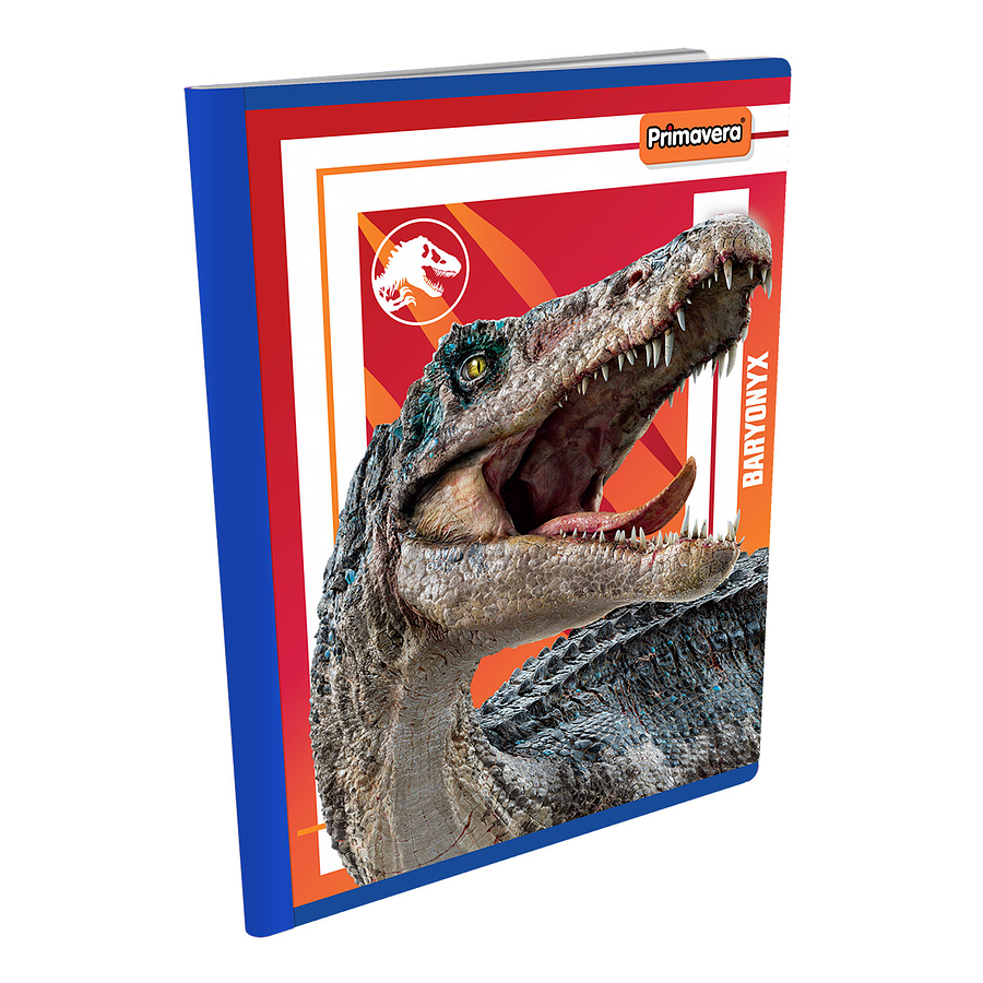 Cuaderno Cosido Jurassic World 100 Hojas Cuadros  8