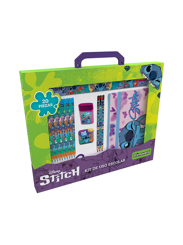 Set Escolar Primavera Stitch 1
