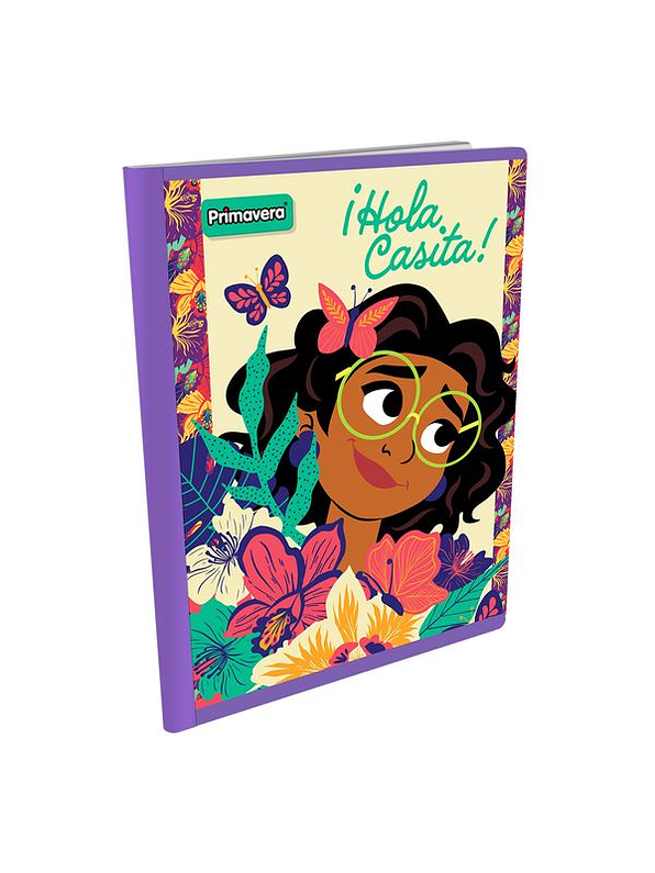 Cuaderno Cosido Primavera Encanto 100 Hojas Líneas  2