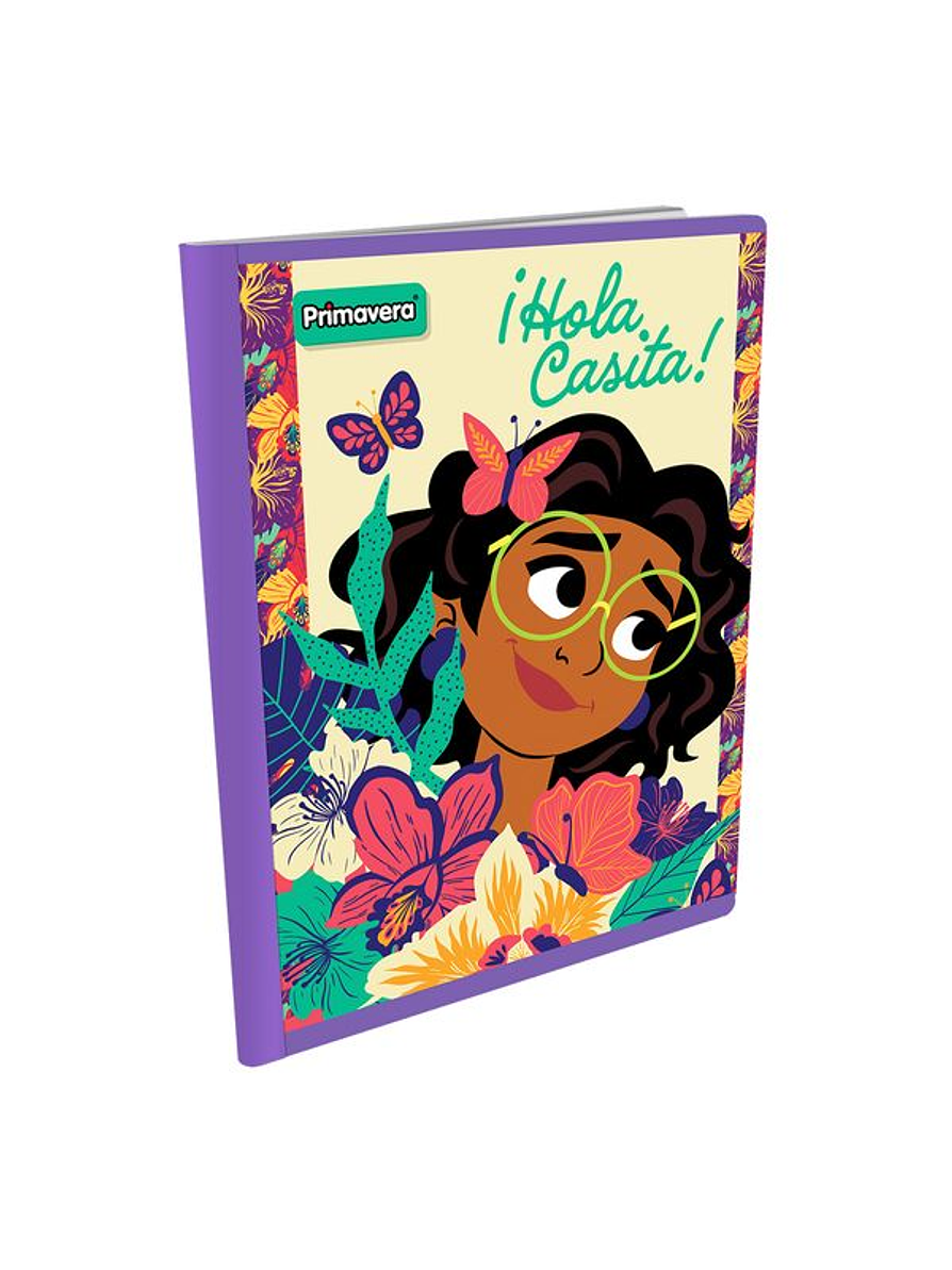 Cuaderno Cosido Primavera Encanto 100 Hojas Líneas  2