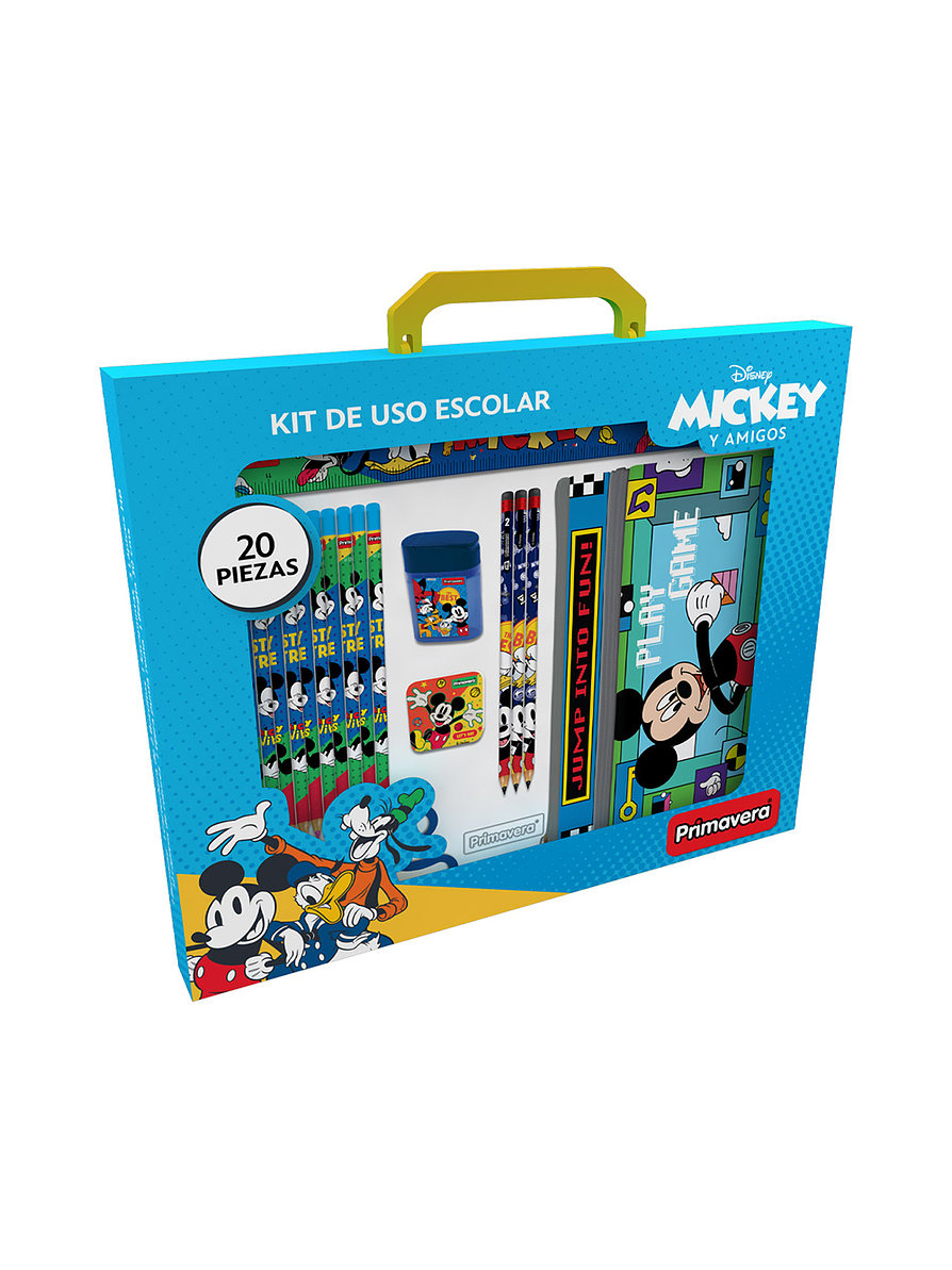 Set Escolar Primavera Mickey  1