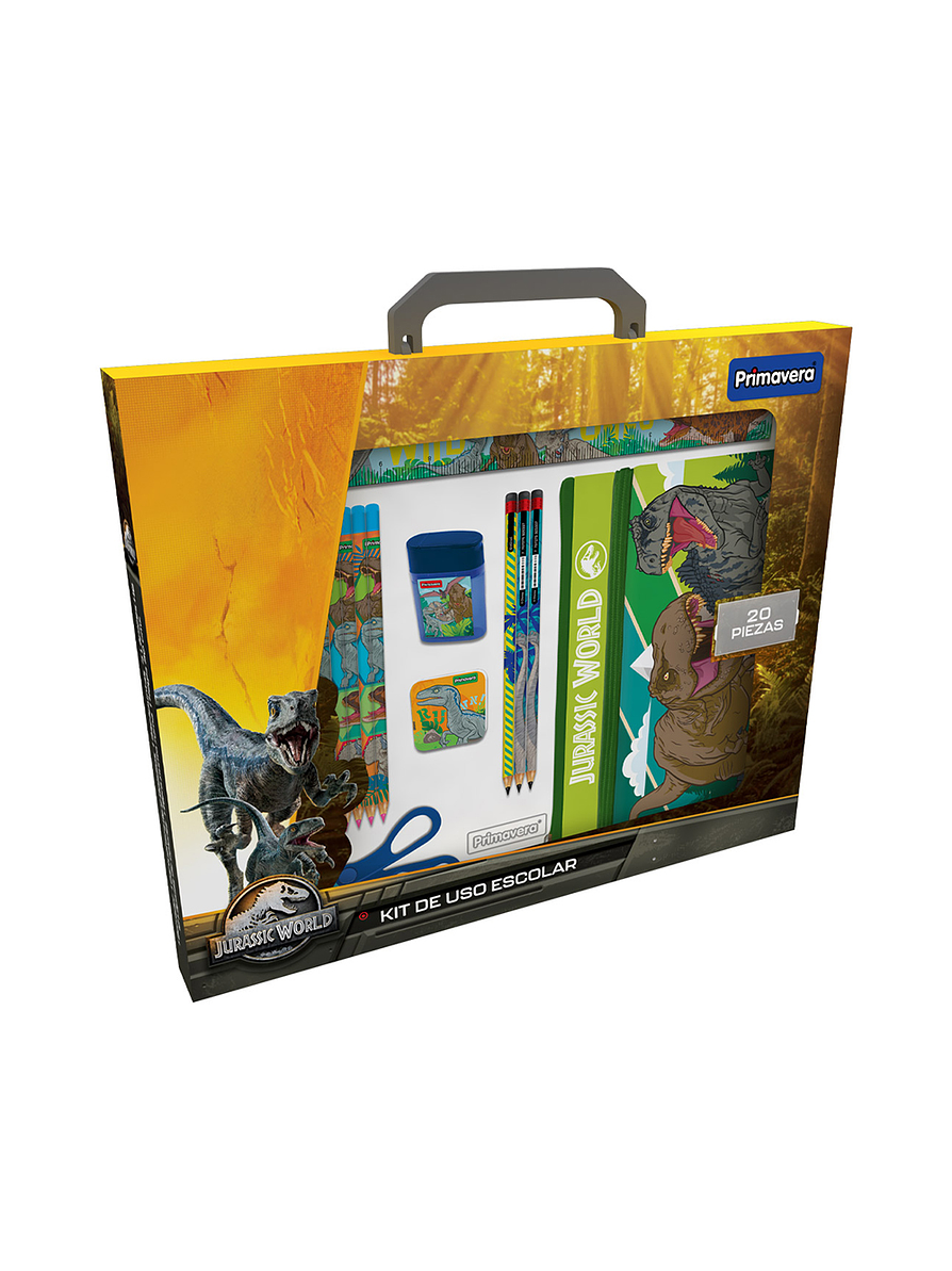Set Escolar Primavera Jurassic World 1