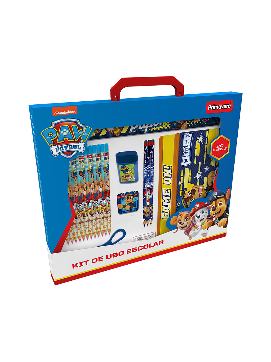 Set Escolar Primavera Paw Patrol 1