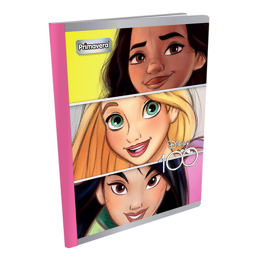 Cuaderno Cosido Primavera Femenino 50 Hojas Disney 100 4