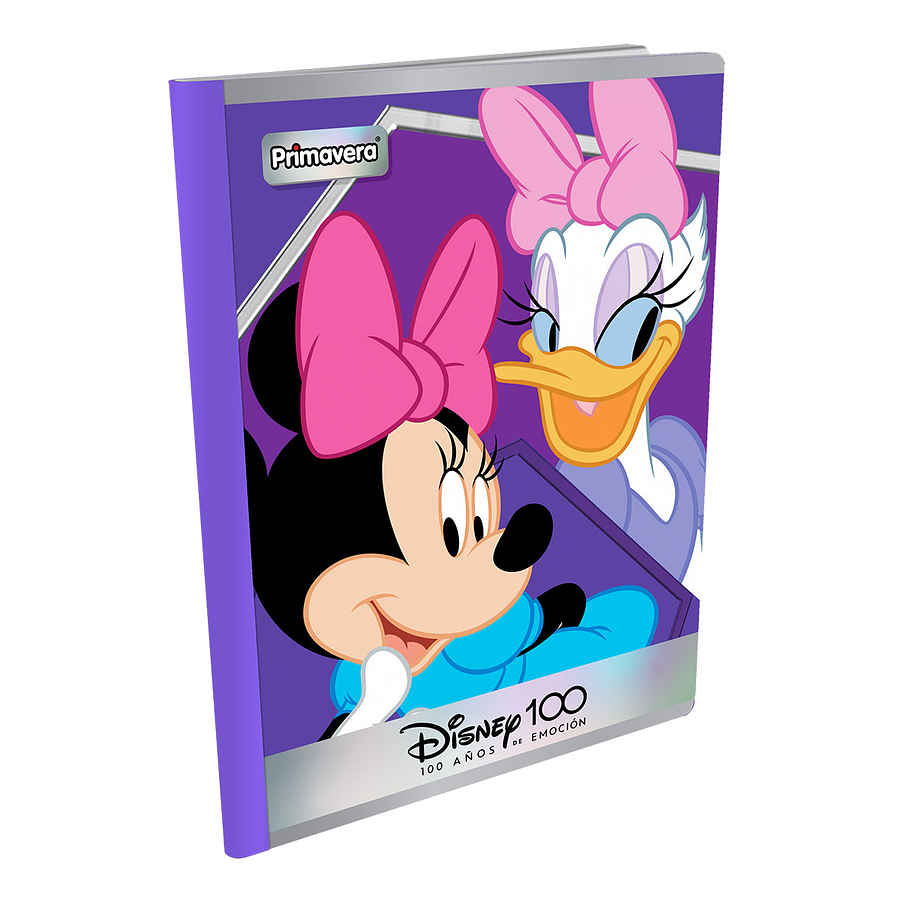 Cuaderno Cosido Primavera Femenino 50 Hojas Disney 100 8