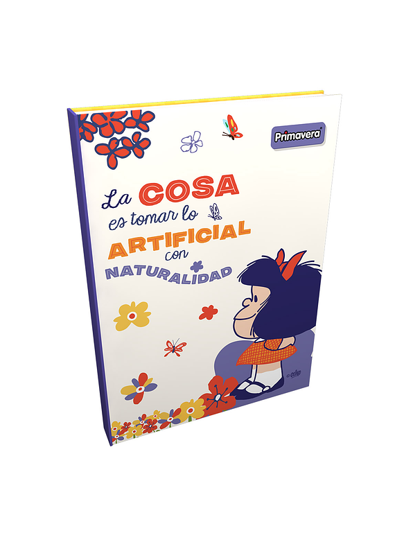 Cuaderno Primavera Empastado 7 Materias Femenino 1