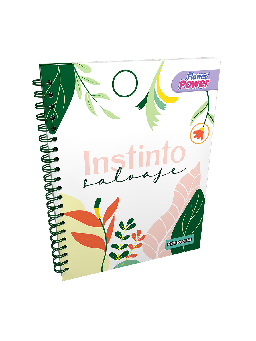 Cuaderno Catedratico Pasta Dura Primavera Cuadros  2
