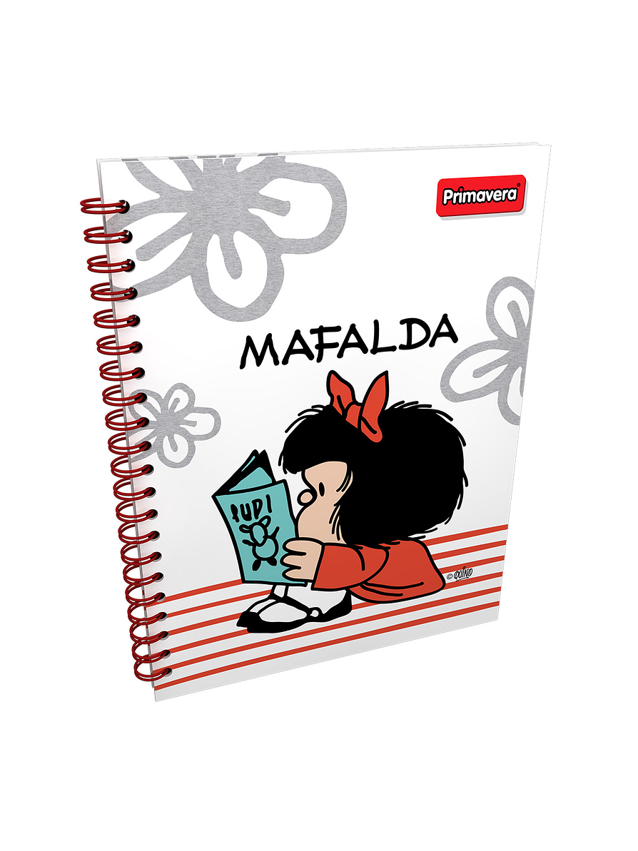 Cuaderno Catedratico Pasta Dura Primavera Cuadros  3