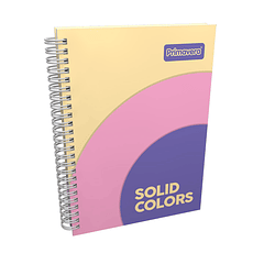 Cuaderno Primavera Multimatería Catedrático 7 Materias Solid Colors Mujer