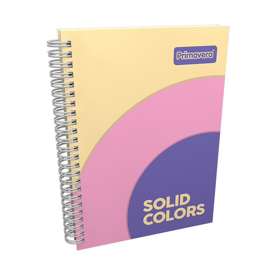 Cuaderno Primavera Multimatería Catedrático 7 Materias Solid Colors Mujer 2