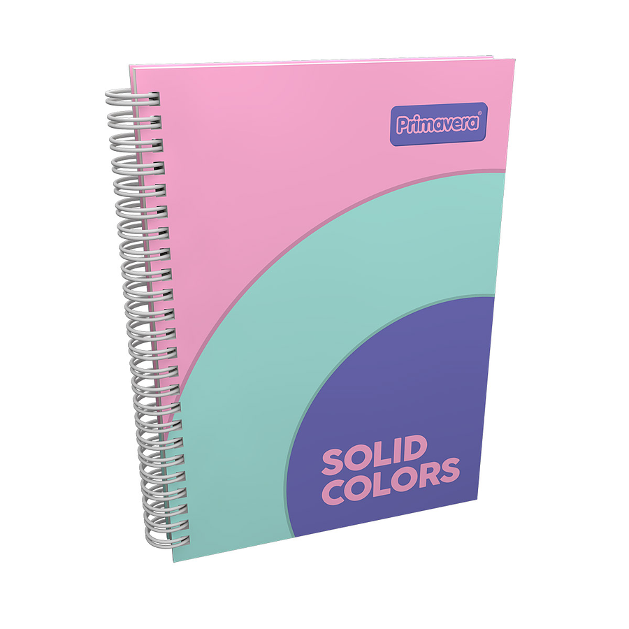 Cuaderno Primavera Multimatería Catedrático 7 Materias Solid Colors Mujer 4