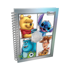 Cuaderno Primavera 5 Materias Catedrático Disney 100 Femenino