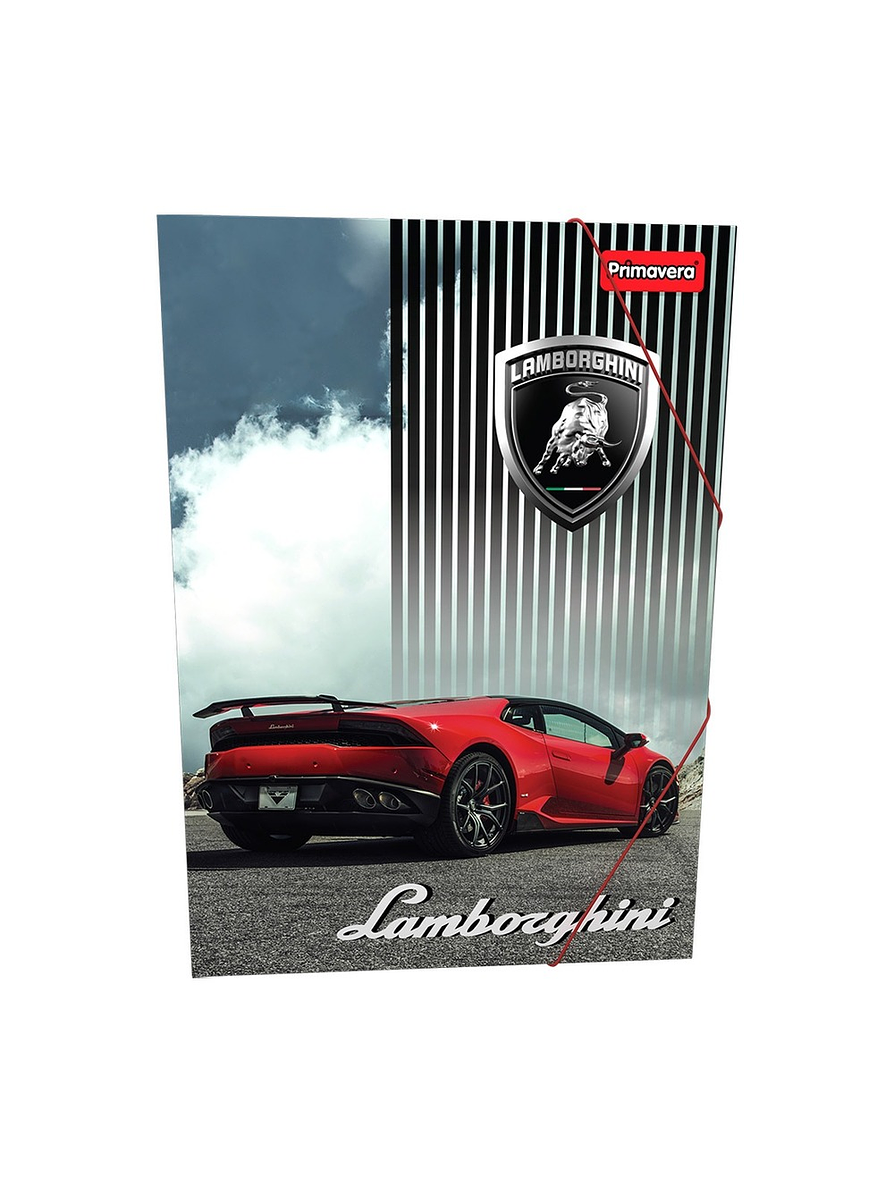 Carpeta Primavera Plástica Con Liga Niño 3