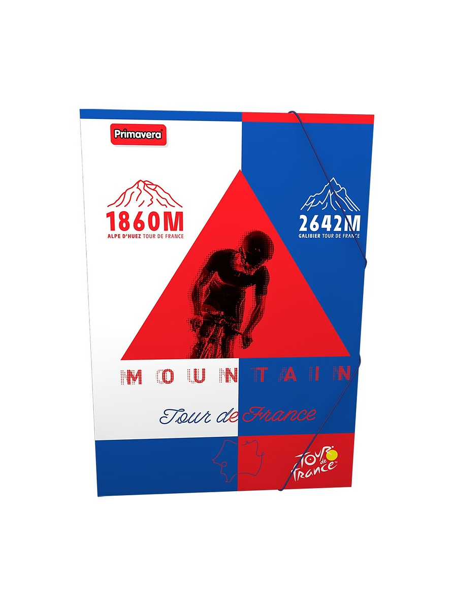 Carpeta Primavera Plástica Con Liga Niño 4