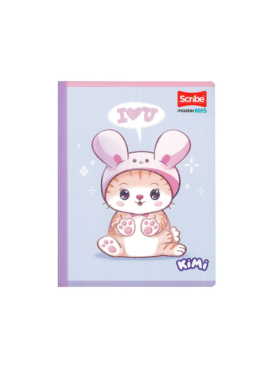 Cuaderno Cosido Kimi 50 Hojas Líneas  1