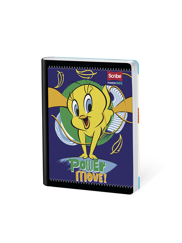 Cuaderno Cosido Looney Tunes 50 Hojas Lineas 3