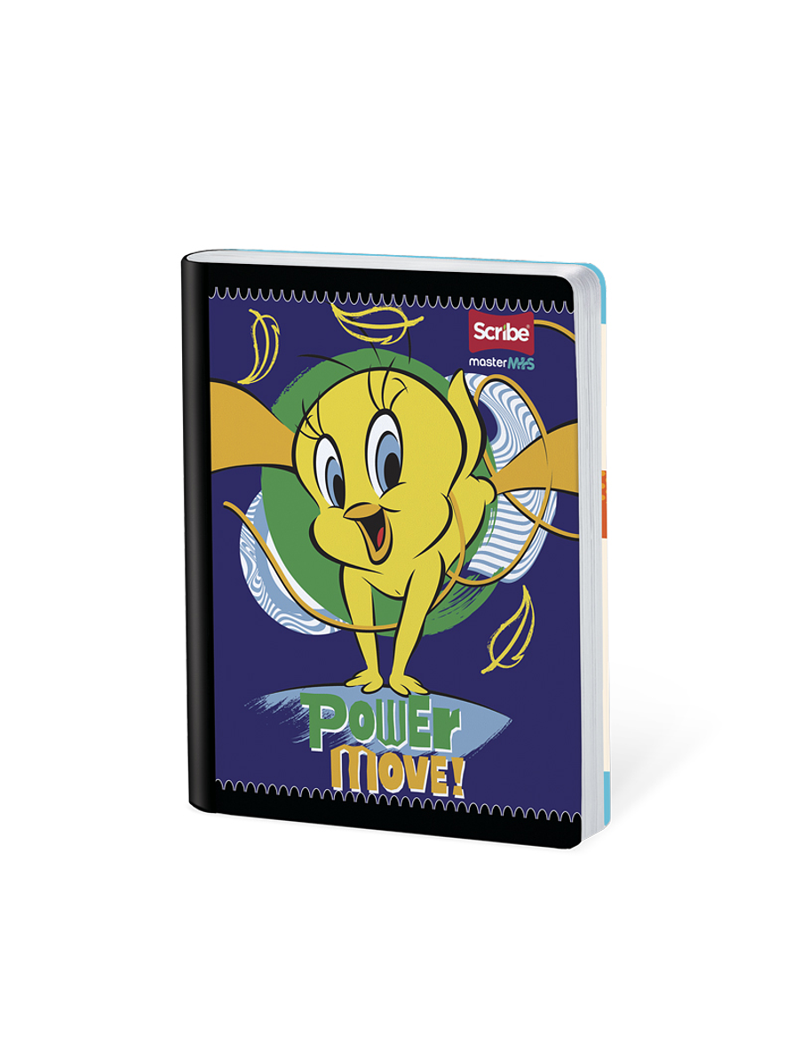 Cuaderno Cosido Looney Tunes 50 Hojas Lineas 3