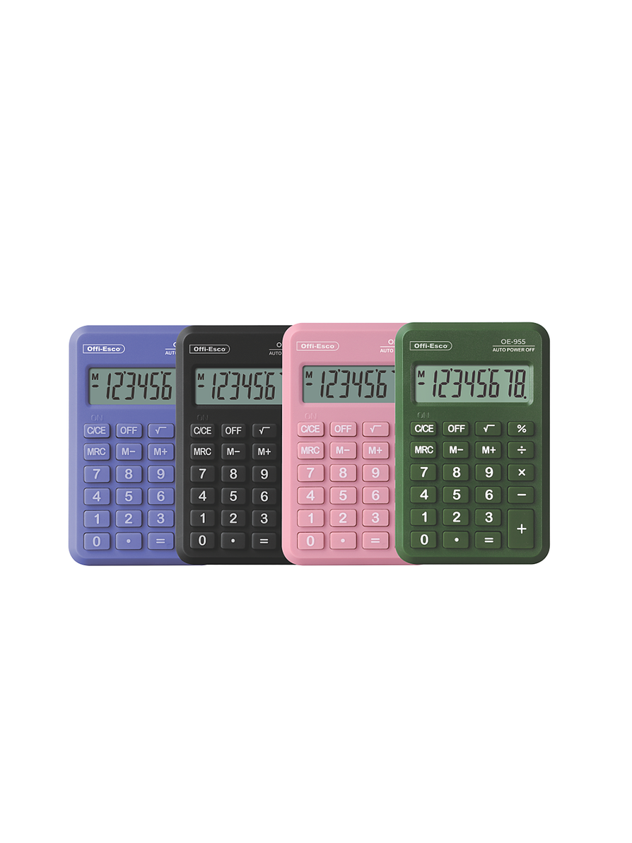 Calculadora De Bolsillo Offi-Esco OE-955 1