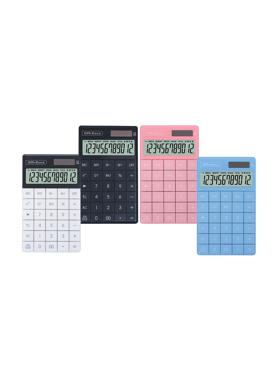 Calculadora Electrónica Offi-Esco 12 Dígitos OE-971 1