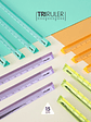 Regla Triangular 15 Cms Serie New Look  - Miniatura 2