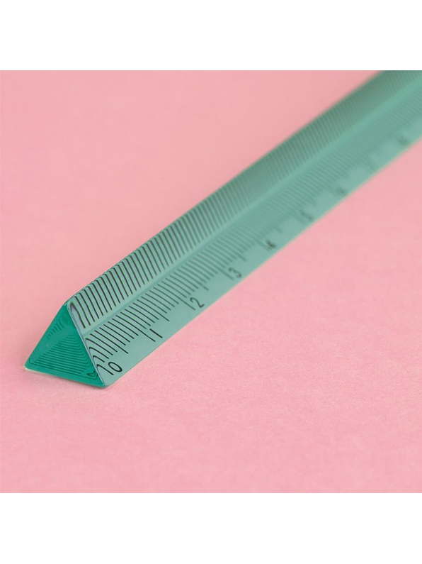 Regla Triangular 15 Cms Serie New Look  3