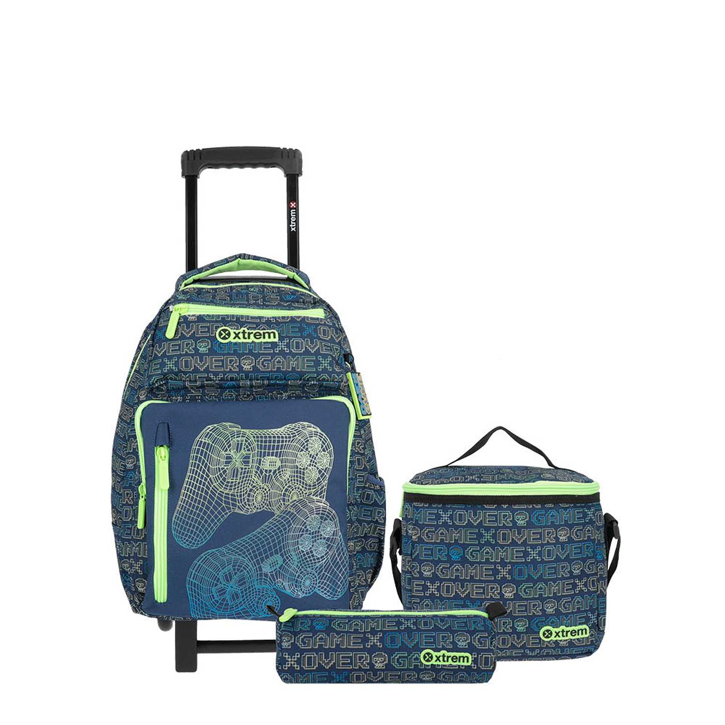 Morral Xtrem Con Ruedas New Run Pack Gamer 1